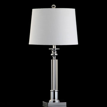 Dean 28" Crystal LED Table Lamp - JONATHAN Y